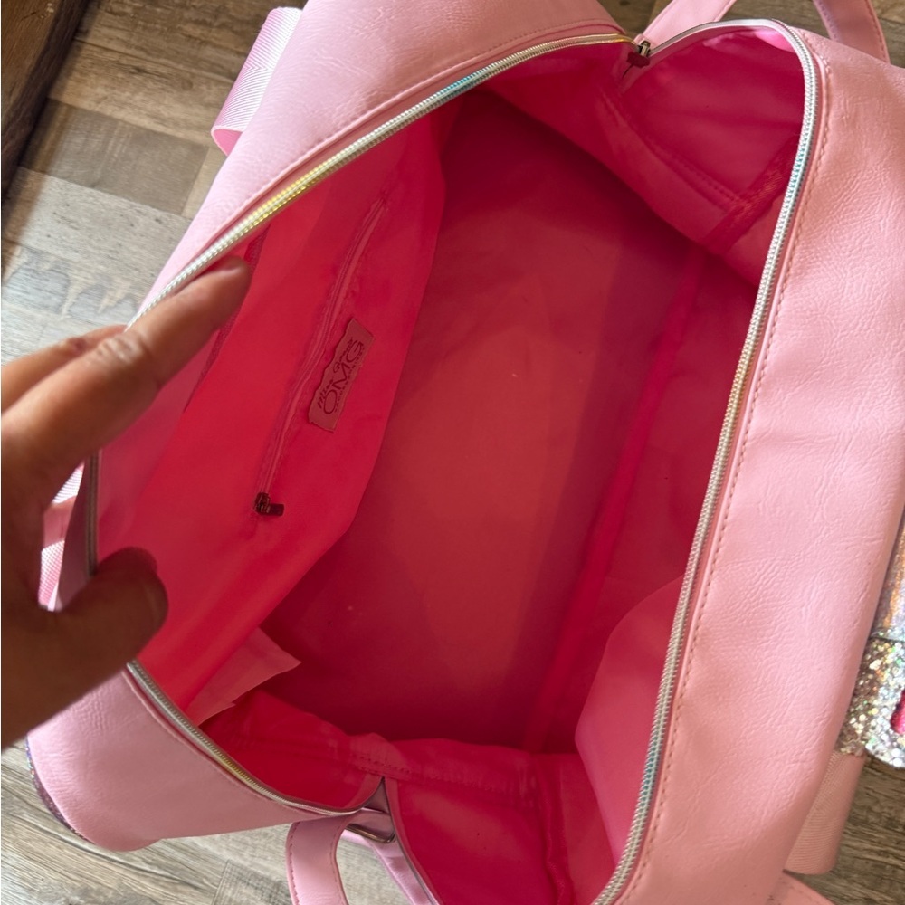 OMG Accesories Pink Unicorn Floral Kids Bag - Picture 6 of 11
